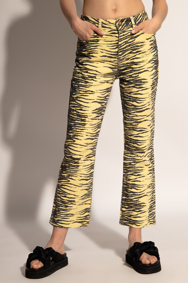 SchaferandweinerShops Niger - Jeans with animal pattern
